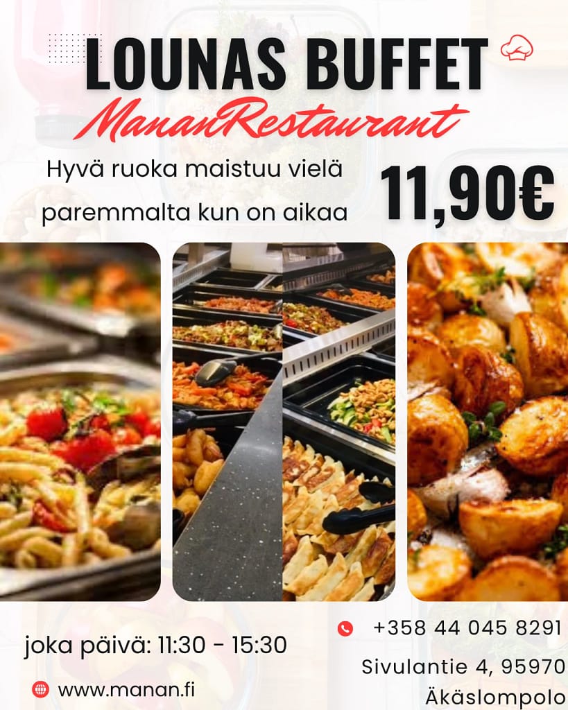 Manan Restaurant lounas buffet
